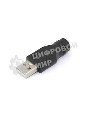 Переходник 5,5х2,5 на USB Type A папа