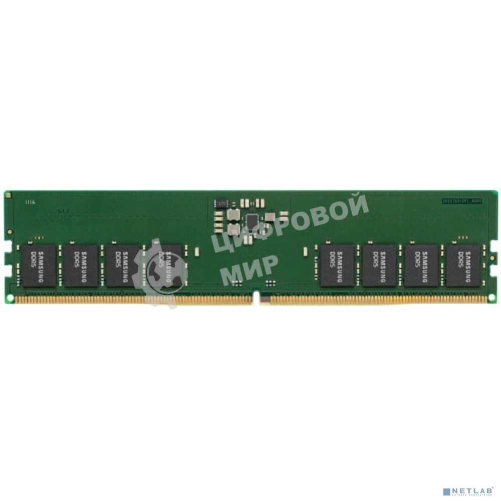 Оперативная память Samsung, DDR5, 8GB (1x8GB), 4800MHz, CL40, DIMM, OEM