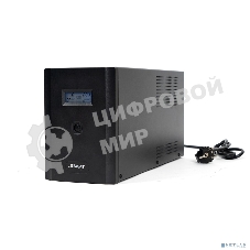 Источник бесперебойного питания SKAT-UPS 3000/1800 1800 Вт, с АКБ 9 А·ч 4 шт, меандр. стабилизация напряжения