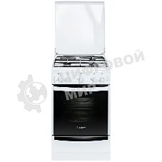 Плита комбинированная Gefest 5110-01 белый, конфорок 3 газовых и 1 электрическая, духовка газовая 52 л, 50 см x 85 см x 58.5 см