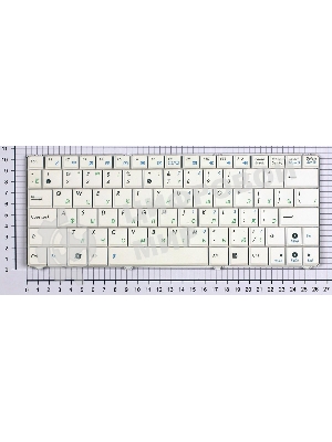 Клавиатура для ноутбука Asus Eee PC 1101 1101HA N10 N10E N10J белый