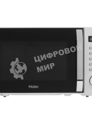 Микроволновая печь Haier HMB-DG208SA серебристый, 20 л, 800 Вт, переключатели - кнопки, поворотный механизм