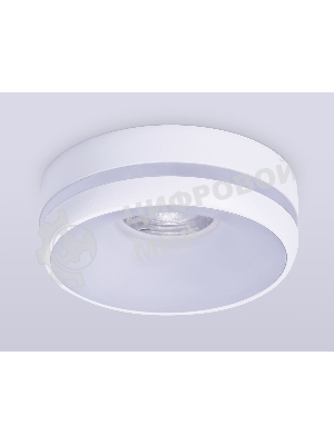 Светильник Ambrella light TN3333 SWH/FR белый песок/белый матовый GU5.3 D96*50