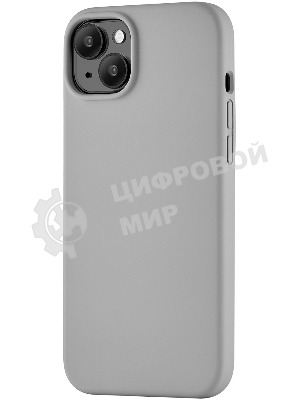 Чехол (клип-кейс) uBear для Apple iPhone 15 Plus Touch Mag Case with MagSafe серый (CS272MG67TH-I23M)