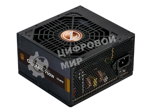 Блок питания Zalman ZM750-GVII, 750Вт, 80 PLUS Bronze, 120мм, черный