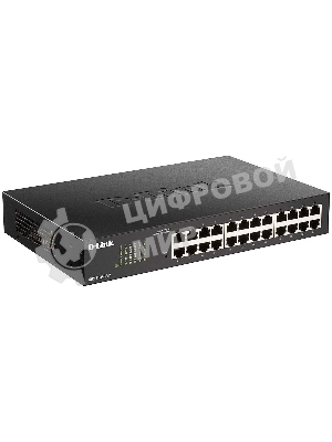 Коммутатор D-Link DGS-1100-16V2/A1A,L2 Smart Switch with 16 10/100/1000Base-T ports8K Mac address, 802.3x Flow Control, 802.3ad Link Aggregation, Port Mirroring, 128 of 802.1Q VLAN, VID range 1-4094, Loopback