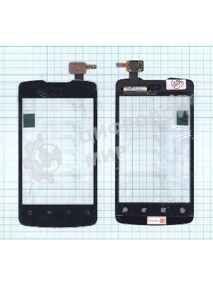 Сенсорное стекло (тачскрин) для Huawei S8520, черное