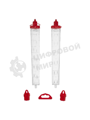 Гидроуровень Matrix удлиненная колба, рельефная градуировка, 25 м