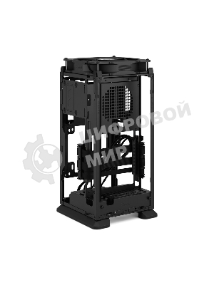 Компьютерный корпус без блока питания Fractal Design Mood, Mini-Tower, 1x180мм, 2xUSB-A 3.0 + 1xUSB 3.2 Type-C, SFX PSU Support, mITX черный