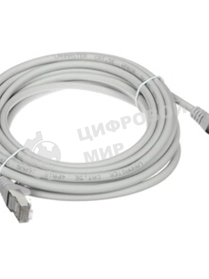 Патч-корд LANMASTER FTP LAN-PC45/S5E-1.5-GY вилка RJ-45-вилка RJ-45 cat.5е 1.5м серый LSZH (уп.:1шт)