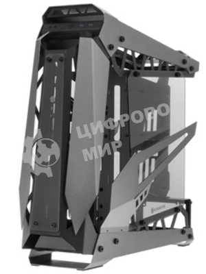 Корпус без блока питания Case Raijintek NYX PRO Titan, Full-Tower, TG, no fans, 3xUSB-A 3.0, SSI-EEB, E-ATX, ATX, mATX, mITX Gray