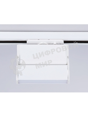 Трековый однофазный светодиодный светильник Ambrella light GL6801 WH белый LED 6W 4200K 115*22*87