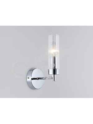 Настенный светильник Ambrella light LH55154 CH/CL хром/прозрачный E14 max 40W 155*100*245