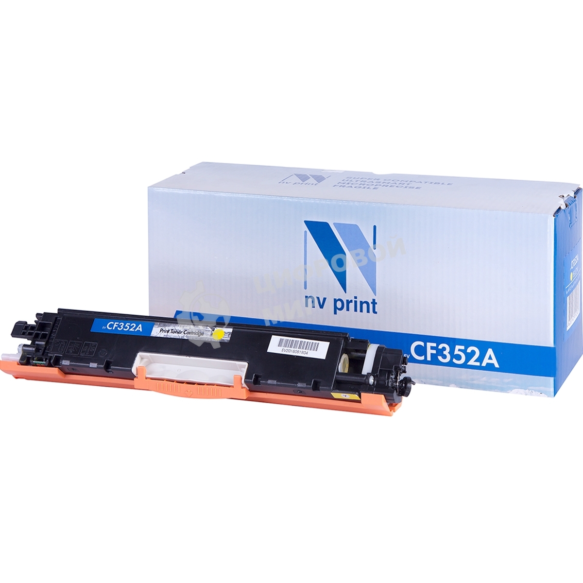 Картридж лазерный NVPrint совместимый для HP CLJ Pro MFP M176n/M177fw CF352A Yellow (1000k)