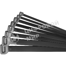 Хомут кабельный Navigator NCT-036-300-100/BL 3.6х300 нейл. черный (уп. 100 шт)