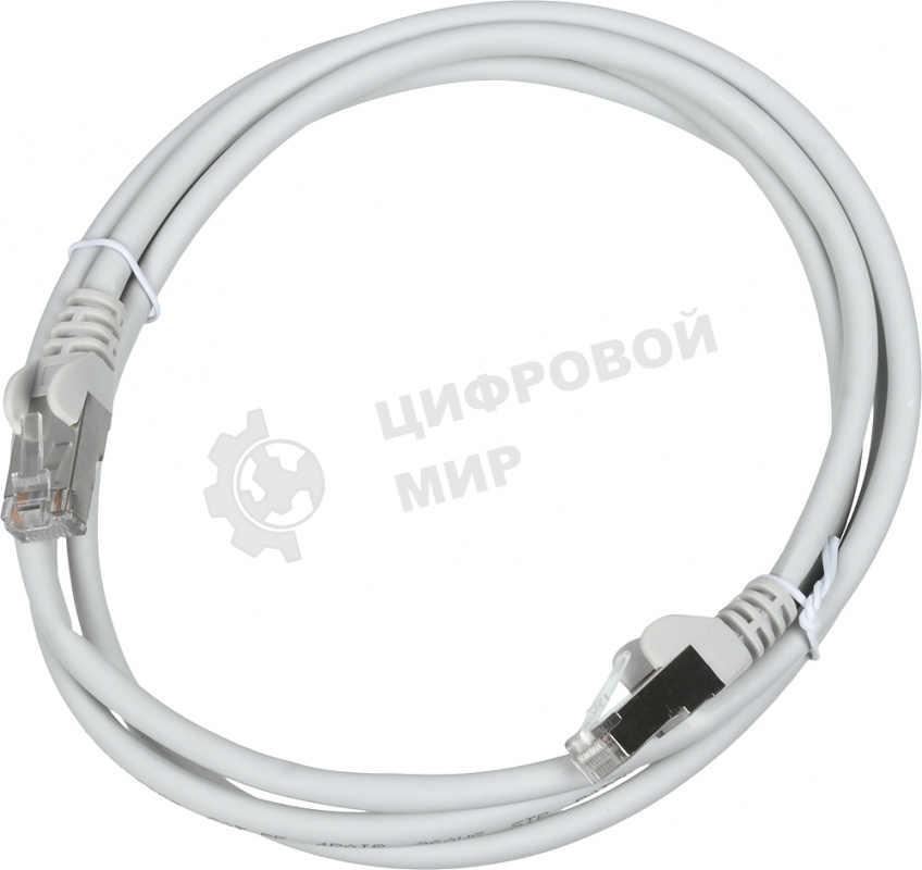 Патч-корд LANMASTER FTP LAN-PC45/S5E-1.5-GY вилка RJ-45-вилка RJ-45 cat.5е 1.5м серый LSZH (уп.:1шт)