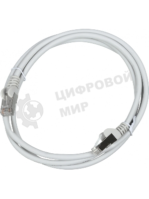 Патч-корд LANMASTER FTP LAN-PC45/S5E-1.5-GY вилка RJ-45-вилка RJ-45 cat.5е 1.5м серый LSZH (уп.:1шт)