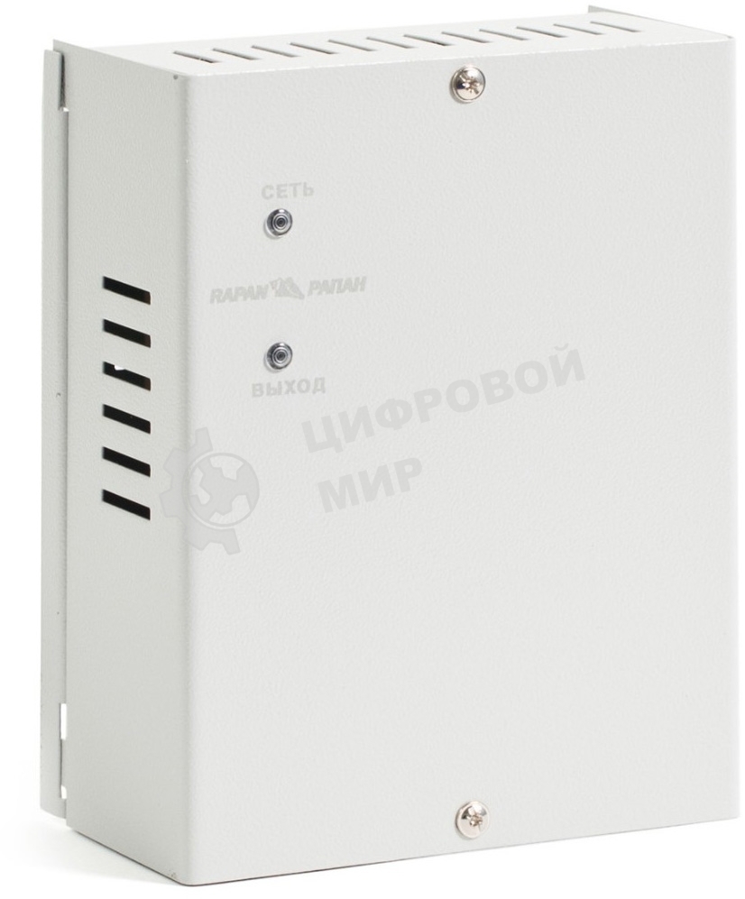 Источник питания Бастион ББП РАПАН - 40 12В 4А под АКБ 7 Ач защита АКБ ток заряда 0.5А