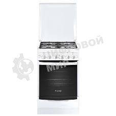 Плита комбинированная Gefest ПГЭ 5101-02 белый, конфорок 4 газовых, духовка 55 л, 50 см x 85 см x 58.5 см