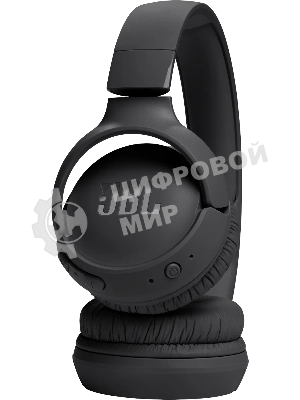 Беспроводные наушники JBL Tune 520BT черный, накладные, Bluetooth, складная конструкция, быстрая зарядка