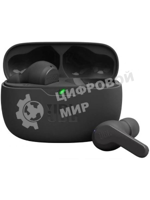 Наушники TWS JBL Wave Beam черный, внутриканальные, Bluetooth, быстрая зарядка, до 8 ч