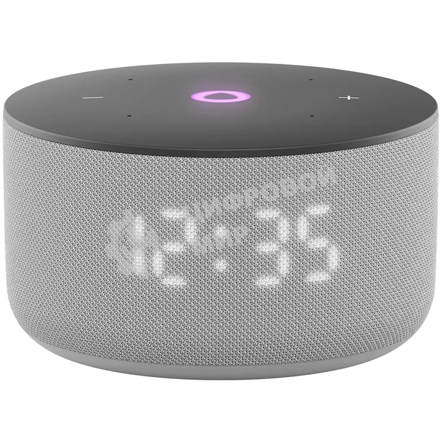 Умная колонка Yandex Станция Мини 3 Алиса серый 12W 1.0 BT/Wi-Fi