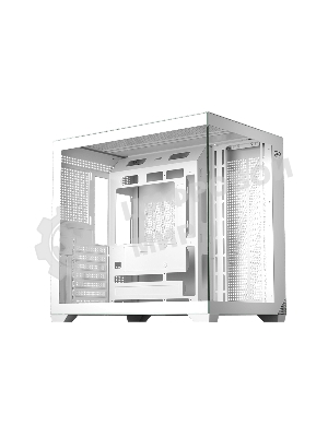Корпус без блока питания PCCooler C3T700 WH, Midi-Tower, TG, no fans, 1xUSB-A 3.0 + 1xUSB-A 2.0 + 1xUSB-C, ATX, mATX, mITX белый