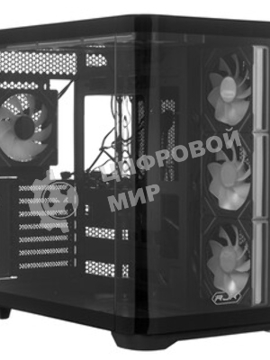 Корпус без блока питания Raijintek ATREUS BT7, Midi-Tower, TG, 7x120мм ARGB, 2xUSB-A 3.0 + 1xUSB Type-C , E-ATX, ATX, mATX, mITX White