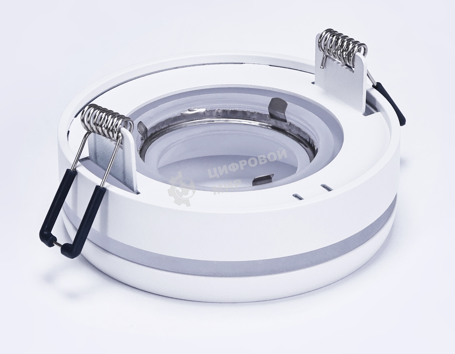 Светильник Ambrella light TN3333 SWH/FR белый песок/белый матовый GU5.3 D96*50
