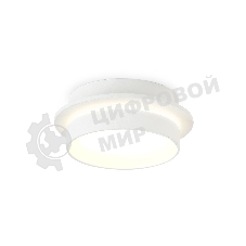 Светильник Ambrella light TN5383 SWH/FR белый песок/белый матовый GX53 IP44 D105*40