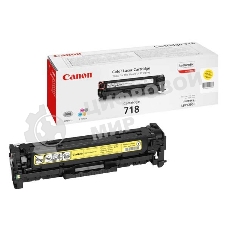 Картридж лазерный Canon Cartridge 718Y (2659B002) желтый (2900 стр.) для Canon LBP7200/MF8330/8350