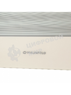 Шкаф духовой электрический Maunfeld EOEC516BG, встраиваемый, 51л, дверца с 2 стеклами, бежевый