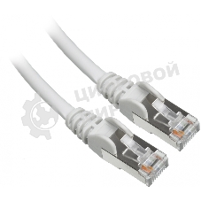 Патч-корд LANMASTER FTP LAN-PC45/S5E-1.5-GY вилка RJ-45-вилка RJ-45 cat.5е 1.5м серый LSZH (уп.:1шт)