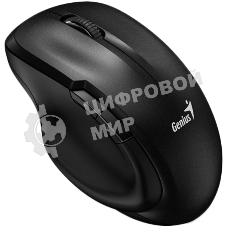 Мышь беспроводная Genius Ergo 8200S черный, 1200 dpi, радиоканал, USB, кнопки - 5