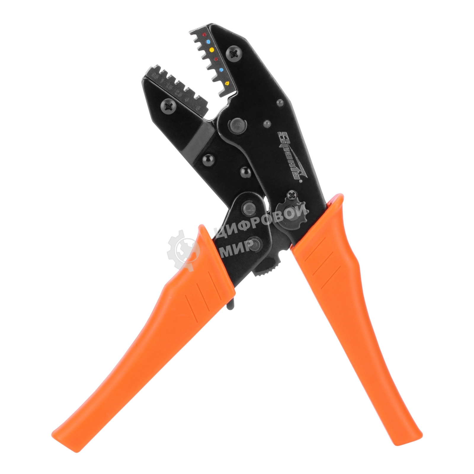 Клещи Sparta 0.5–6мм для обжима электрокабеля