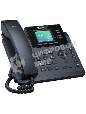 Настольный IP-телефон YEALINK SIP-T34W, 4 аккаунта, Wi-Fi, USB, 2.4
