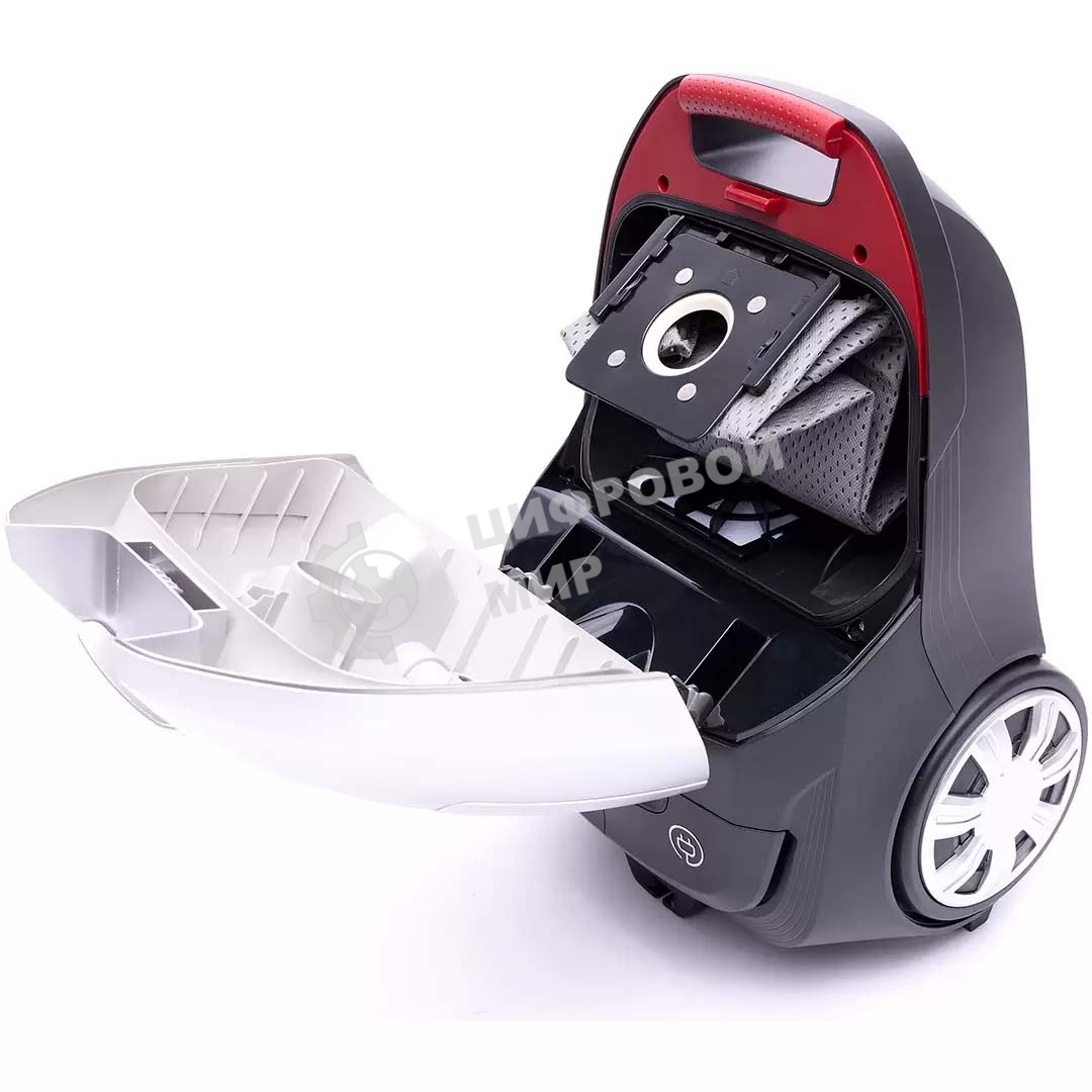 Пылесос Sharp ECJB19RS серебристый, 350/1900 Вт, уборка сухая, пылесборник мешок 2.3 л