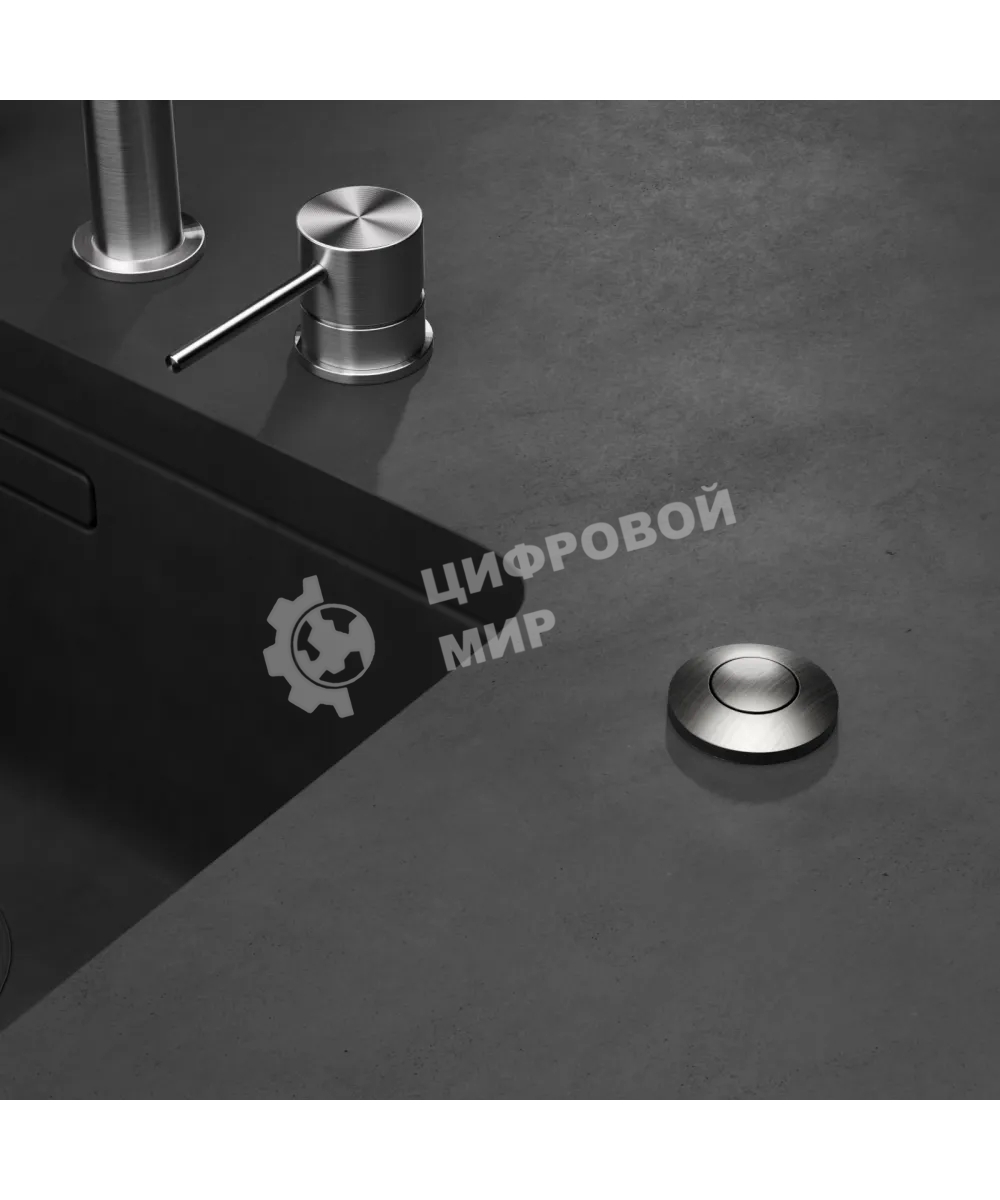 Измельчитель пищевых отходов Kuppersberg WS 750 B, High-Tech, мощность 750 Вт, 3800-4200 об/мин, защита от перегрева, авто выключение, DC мотор, шумоизоляция, уровень шума 70 дБ, черный