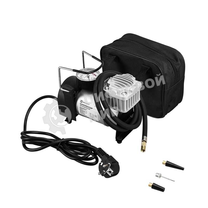 Компрессор автомобильный Rexant 35 л/мин, 9,4 АТМ, 220В