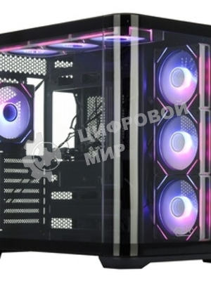 Корпус без блока питания Raijintek ATREUS BT7, Midi-Tower, TG, 7x120мм ARGB, 2xUSB-A 3.0 + 1xUSB Type-C , E-ATX, ATX, mATX, mITX White