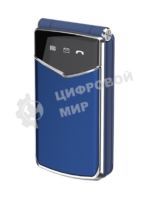 Мобильный телефон Maxvi E11 синий/серебристый