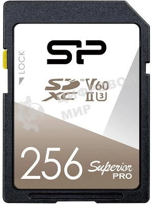 Флеш карта SD 256Gb Silicon Power SDXC Class 10 UHS-II U3 V60 280/170 MB/s