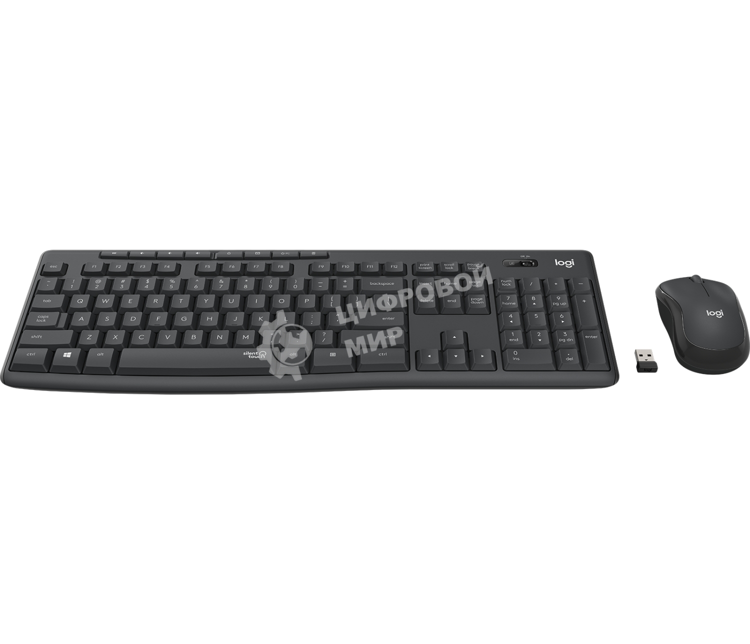 Комплект клавиатура + Мышь Беспроводная Logitech MK295 Silent Wireless Combo