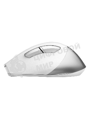 Мышь беспроводная A4Tech Fstyler FG35 серебристый/белый, 2000 dpi, радиоканал, USB, кнопки - 6