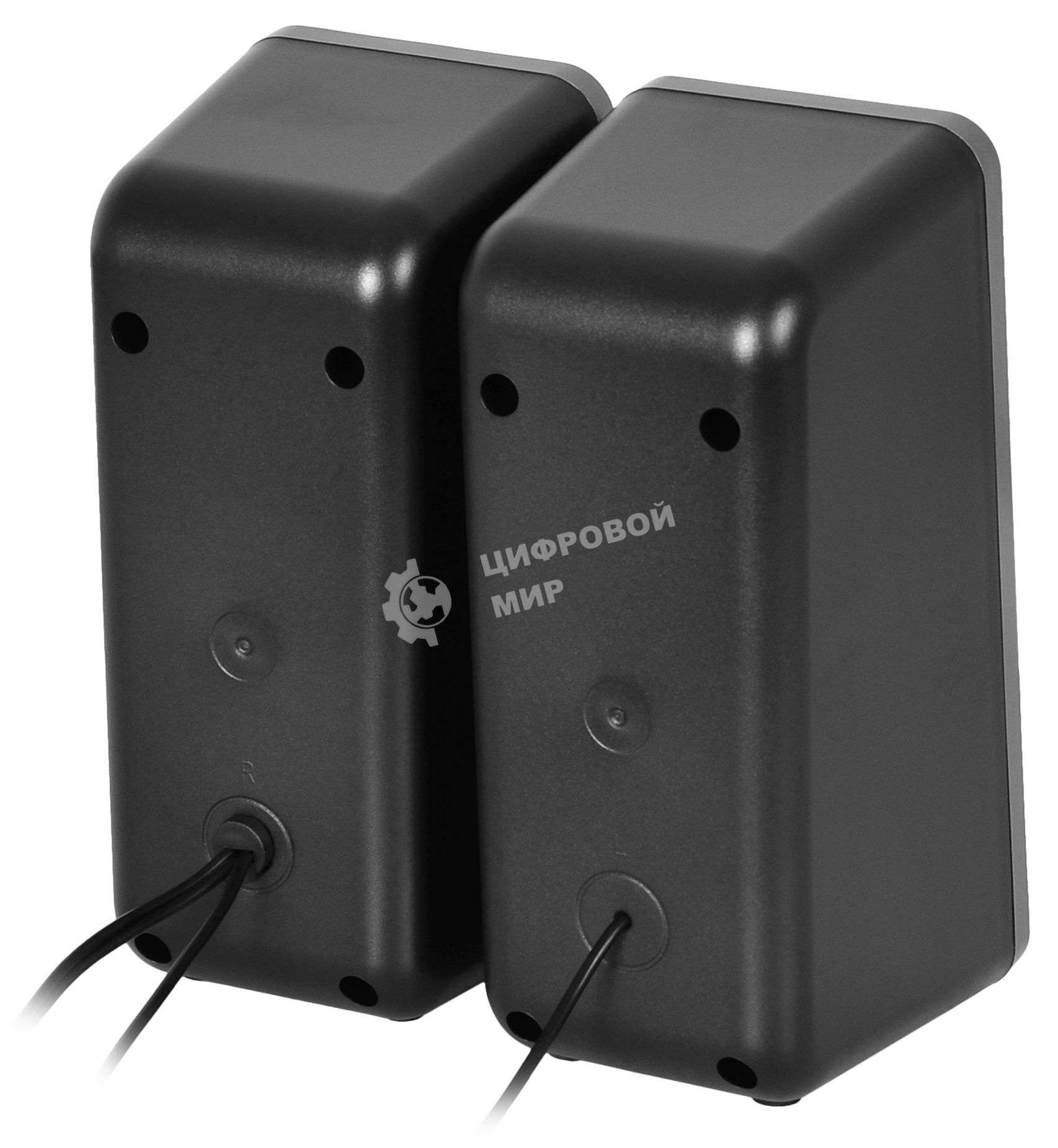 Портативная колонка Oklick OK-130 2.0 черный BT