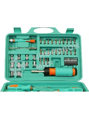 Набор отверток Sturm! 1040-02-SS12, 51 ПРЕДМЕТ, ПЛАСТИКОВЫЙ КЕЙС