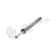 Дюбель-гвоздь Kranz потайной бортик, полипропилен 6х60 пакет (100 шт/уп)