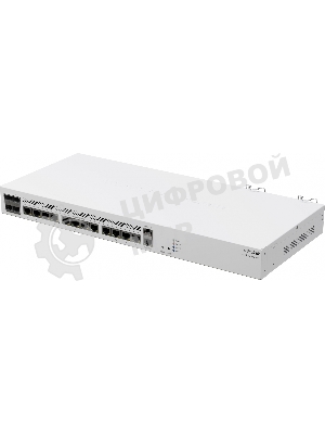 Маршрутизатор Mikrotik CCR2116-12G-4S+ Cloud Core Router 2116-12G-4S+ with Amazon Annapurna Labs Alpine v3 AL73400 CPU (16-cores, 2GHz per core), 16Gb RAM, 4xSFP+ cage, 13xGbit LAN, M.2 PCIe slot, RouterOS L6, 1U rackmount case, Dual PSU