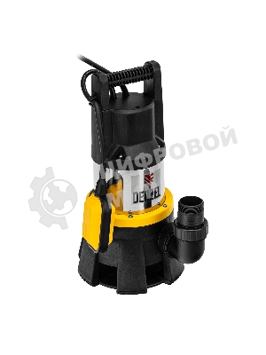 Дренажный насос Denzel DP1400X, 1400 Вт, подъем 11 м, 25000 л/ч