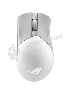 Мышь беспроводная/проводная ASUS P711 ROG Gladius III белый, 36000 dpi, радиоканал, Bluetooth, USB, кнопки - 6